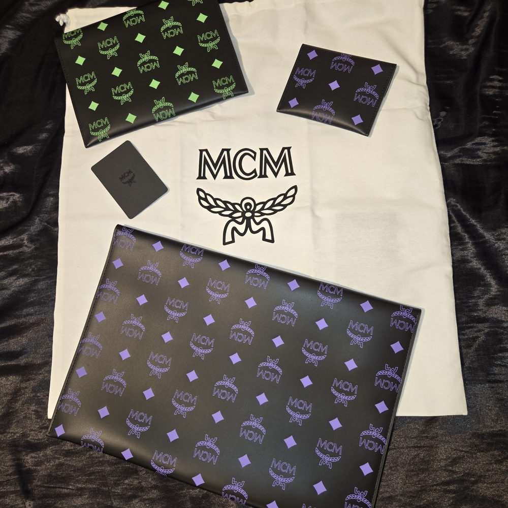MCM Pouch Trio